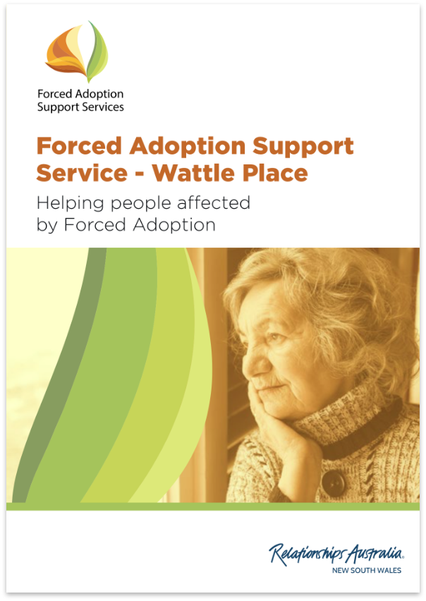 Forced Adoptions Support Service Wattle Place